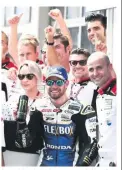  ??  ?? Crutchlow’s LCR team are riding high