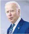  ?? ANDREW HARNIK/AP ?? Super PACS supporting Joe Biden have started an online ad campaign in Florida aimed at young Black voters.
