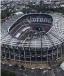  ?? ?? En el estadio Azteca se inaugurará el Mundial 2026.