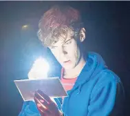  ??  ?? Luke Treadaway in National Theatre Live: The Curious Incident of the Dog in the Night Time, showing at Palace Cineplex this Sunday, August 19, at 11:30 a.m.