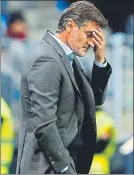  ?? FOTO: EFE ?? Míchel ya no es técnico del Málaga