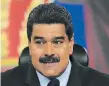  ??  ?? NICOLÁS MADURO Presidente de Venezuela “Primero viene la Palabra de desPrecio,luego las amenazas y luego las acciones”
