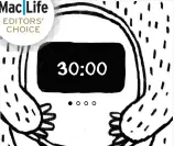  ??  ?? Bear Focus Timer allows you to set a timer and play white noise to help you focus on working.