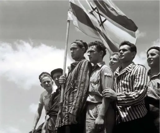  ?? © getty images ?? De pioniers van Israël, de ‘nieuwe Joden’, hadden niet veel op met de slachtoffe­rs van de Holocaust.