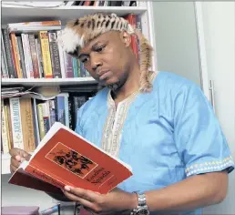  ?? PICTURE: GCINA NDWALANE ?? Arts and culture head Ntokozo Chonco has called for greater support for local authors.