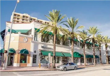  ?? Marcus & Millichap ?? The commercial property at 509 Collins Ave. was sold for $33 million. Walgreens would remain a tenant with a 14-plus-year lease term. The site was sold for $32 million in 2014.