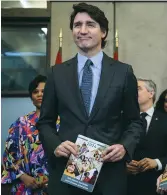  ?? ?? La premier ministre Justin Trudeau, le jour du budget. - La Presse Canadienne