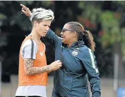  ?? Picture: Gallo Images ?? Banyana Banyana captain Janine van Wyk and coach Desiree Ellis feel they have a strong team that can win the Awcon in Ghana.