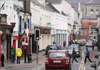  ??  ?? The first floor in many shopfronts in Sligo town was criticised.