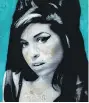  ??  ?? The above portrait of Amy Winehouse is available at Lumas, while Beasts of Bling, below, is at Suquet Interiors.