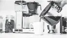  ?? JACKSON RUCKAR/ REVIEWED ?? Small appliances including coffee makers may be in short supply if you wait too long.