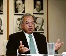  ?? Washington Costa - 14.out.20/Divulgação ?? O ministro Paulo Guedes