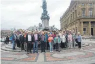  ?? FOTO: PM ?? Die Sänger aus Fridingen in der Bischofsst­adt Fulda.