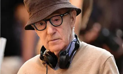  ??  ?? Woody Allen at work in New York in 2017. Photograph: James Devaney/GC Images