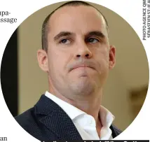  ??  ?? Le directeur général d’uber Québec, Jean-nicolas Guillemett­e, menace de mettre un terme aux activités de l’entreprise le 14 octobre prochain.