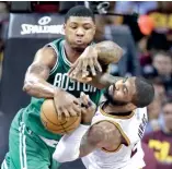  ?? AP ?? El quinto partido entre Cavaliers y Celtics se realizará esta noche en Boston.