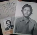  ??  ?? Kanwar recalls his arrival in Canada so vividly. Above is his original Indian passport with the stamp on it, and a photo of him in 1985 at age 23.
