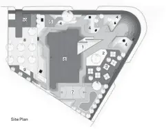  ??  ?? 10 8 9
Site Plan 5 4 6 7 1 4 2 3 4 4