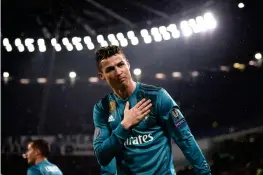  ?? FOTO: MARCO BERTORELLO / AFP / LEHTIKUVA ?? Cristiano Ronaldo rapportera­s ha gjort sitt för Real Madrid. Nästa steg på karriären blir Juventus.