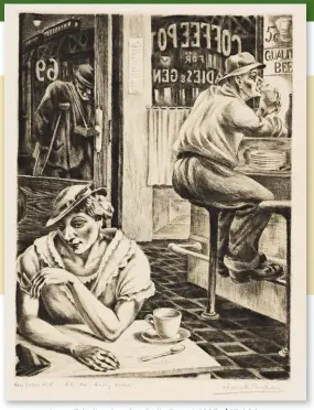  ?? ?? Isaac Friedlande­r, Our Daily Bread, 1935, $15,000.