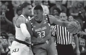  ?? JAMIE RHODES / USA TODAY SPORTS ?? Diamond Stone recieved a $14,303 payment while at Maryland, according to an investigat­ion into college basketball corruption.