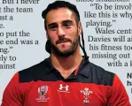  ??  ?? NAVIDI: Injury has ended back row’s World Cup