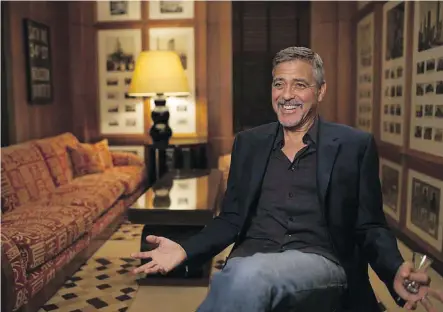  ?? PHOTOS: GOOD DEED ENTERTAINM­ENT ?? George Clooney is among the celebs who appear in Always at The Carlyle, which pays tribute to the hotel.