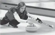  ?? NATACHA PISARENKO / CANADIAN PRESS FILES ?? Rachel Homan’s team has been on a tear, winning five major events. “We’ve just had another really good year.”