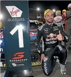  ?? GETTY IMAGES ?? Shane van Gisbergen was happy with his Sydney win.