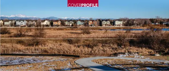  ?? (Photo:tim Seibert/at Home) ?? Boulder Creek Neighborho­ods has intentiona­lly centered the neighborho­od of Knolls at Big Dry Creek around several community gathering spaces, including picnic gazebos and pickleball courts.