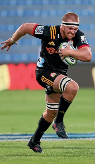  ??  ?? Sam Cane is ‘‘respected’’ hugely by his fellow players, says current Chiefs coach Colin Cooper.