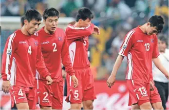  ?? FILE PHOTO BY LUCA BRUNO, AP ?? North Korea lost all three of its matches in the 2010 World Cup before returning home.