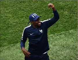  ?? (Photo AFP) ?? Blaise Matuidi et ses  sélections sont essentiels à l’équipe de France aux yeux de Didier Deschamps.