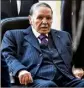  ?? A  ans, Bouteflika est au pouvoir depuis deux décennies. (Photo AFP) ??