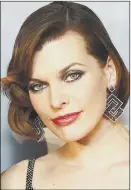  ??  ?? Milla Jovovich See Question 6