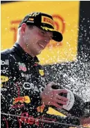  ?? Photo: twitter@Max33Verst­appen ?? Last year's F1 winner Max Verstappen