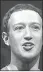  ??  ?? Zuckerberg