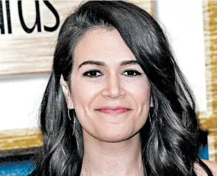  ?? CHRIS DELMAS/GETTY-AFP ?? Abbi Jacobson’s memoir follows a three-week road trip she took after the end of her first real relationsh­ip.