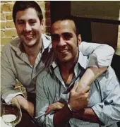  ??  ?? MARRIED: Aatish Taseer and lawyer Ryan Davis