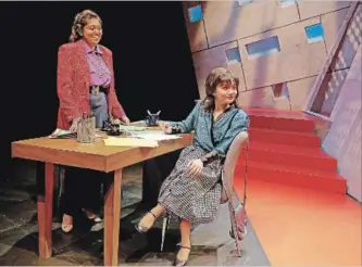  ?? SPECIAL TO THE ST. CATHARINES STANDARD ?? Top Girls, by playwright Caryl Churchill, is at the Marilyn I. Walker School of Fine and Performing Arts, 15 Artists' Common, St. Catharines, until Saturday.