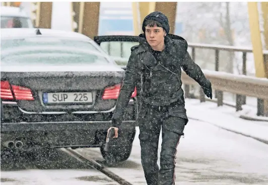  ?? FOTO: EPD ?? Die Britin Claire Foy spielt zum ersten Mal die Lisbeth Salander.