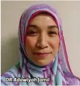  ?? ?? DR Adawiyah Jamil