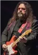  ??  ?? „ Roy Wood has guitars dating back 50 years.