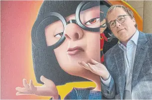  ?? RICK MADONIK/TORONTO STAR ?? Brad Bird, writer and director of TheIncredi­bles2, in Toronto to promote its release. The film was supposed to be released in 2019, but was moved up a year when ToyStory4 faced challenges.