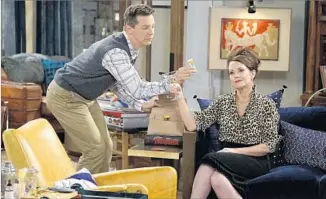  ?? Chris Haston NBC ?? JACK (Sean Hayes) is still Jack, and Karen (Megan Mullally) is still Karen in the comedy’s revival.