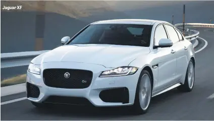  ??  ?? Jaguar XF