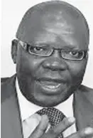  ??  ?? Mr Tendai Biti