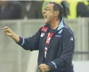  ?? GETTY ?? Sarri, 56 anni, prima stagione con il Napoli