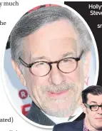  ??  ?? Hollywood Hollyw director Steven Steve Spielberg’s company has snapped sn up the rights to Richard’s debut novel. Below, Richard with Pointless co-presenter Alexander Armstrong