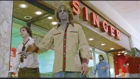  ??  ?? Zombies going shopping — Dawn of the Dead (1978): Putting a bunch of lumbering zombies who will devour anything they can grab inside a mall, Romero was able to convey a rousing commentary on the state of consumeris­m in our materialis­tic world.